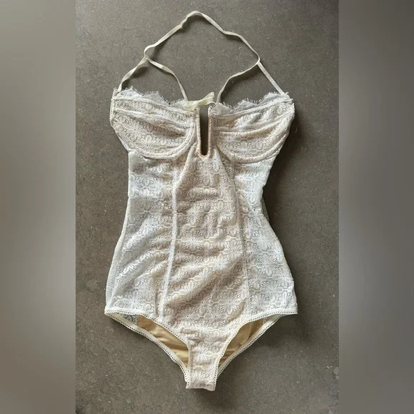 FOR LOVE AND LEMONS Everlasting Bustier Bodysuit Sz S - Picture 4 of 6